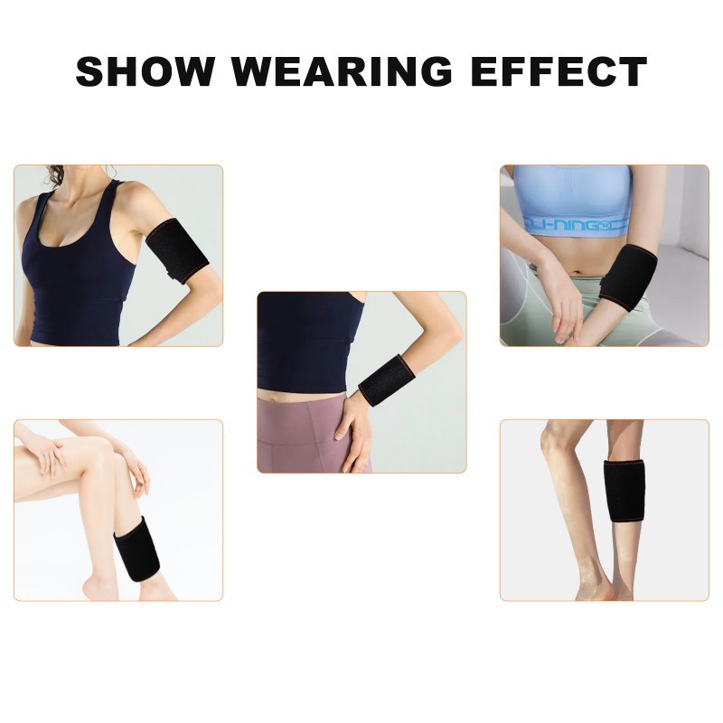 In stock wholesale Mitu patent red light arm guard with ankle guard wrist red light physiotherapy lamp practical red light Belt