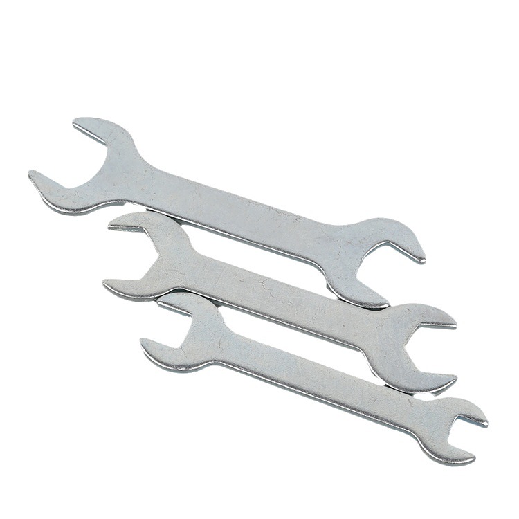 Niuli galvanized iron sheet stamping dual-purpose open-end wrench double-head thickened manual hardware supporting tools factory wholesale