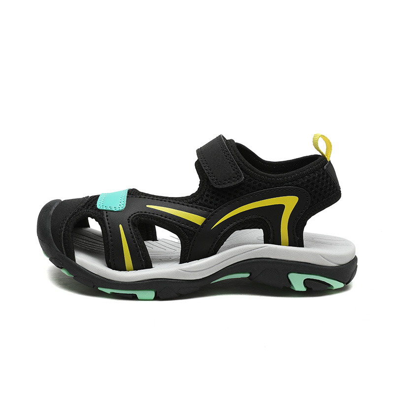 Children's Sandals 2023 New Summer Mid-Big Children's Soft Sole Non-Slip Korean Style Children's Shoes