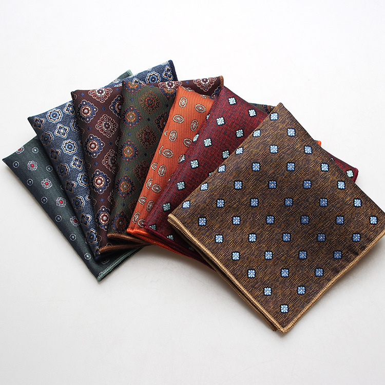 Polyester Suit Pocket Towel Suit Dress Accessories Chest Towel Small Square Wedding Host Banquet Business Wholesale