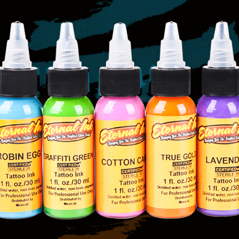 Dragon artist tattoo equipment Ite Nuo tattoo color color color color tattoo pigment tattoo ink