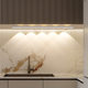 Ultra-thin smart led body sensor light rechargeable self-adhesive Hill cat eye light strip wine cabinet wardrobe light bar