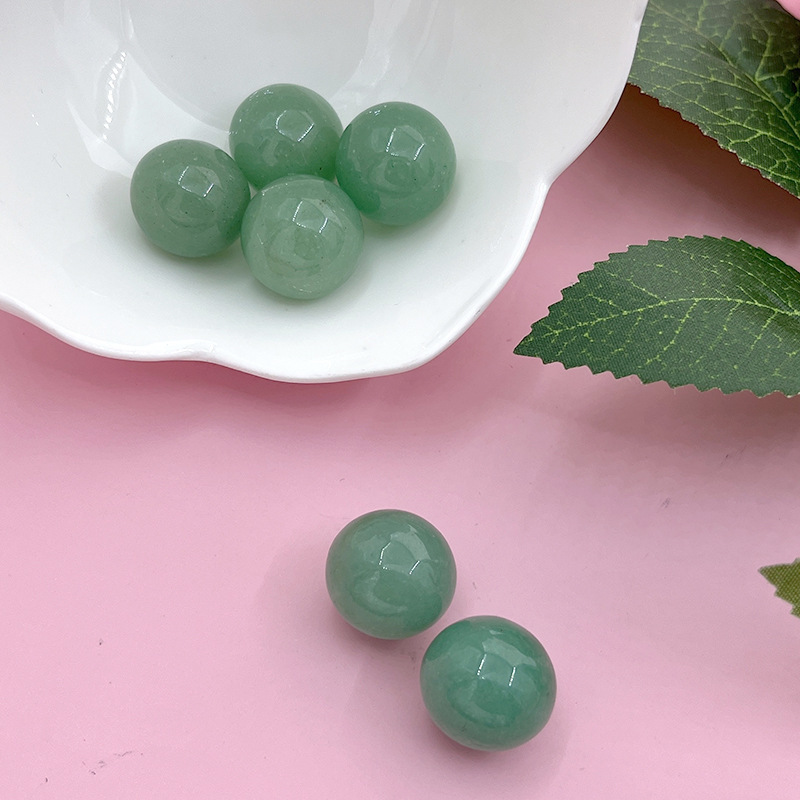 天然石水晶16mm穴なしボール置物瑪瑙diy石ビーズジュエリーアクセサリーアクセサリー卸売|undefined