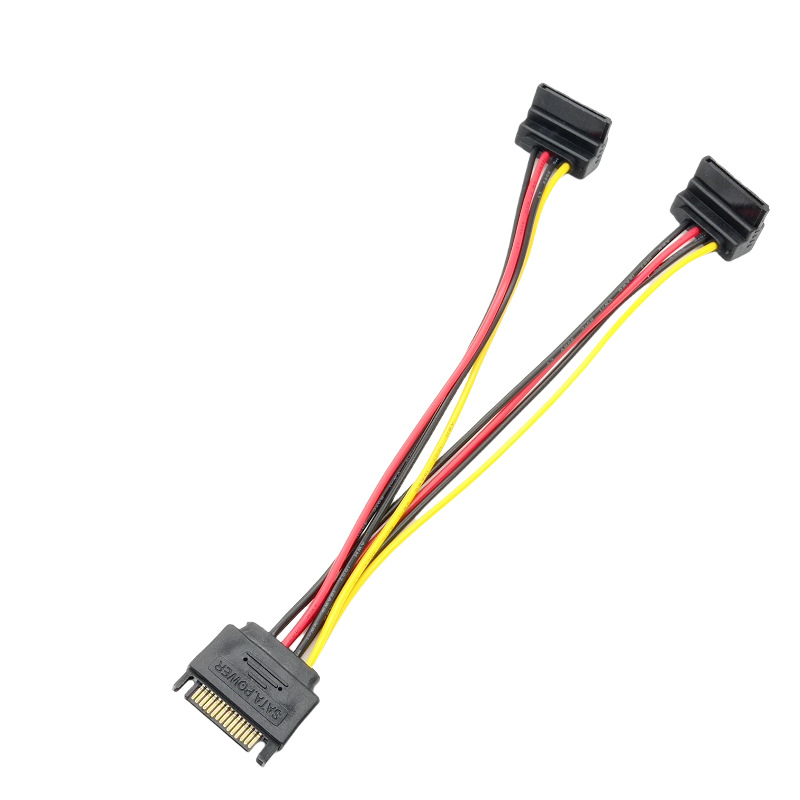 Elbow SATA one-to-two power cord serial port one-to-two hard disk drive SATA serial port power supply one-to-two