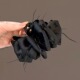 Black (feather) print bubble grip clip