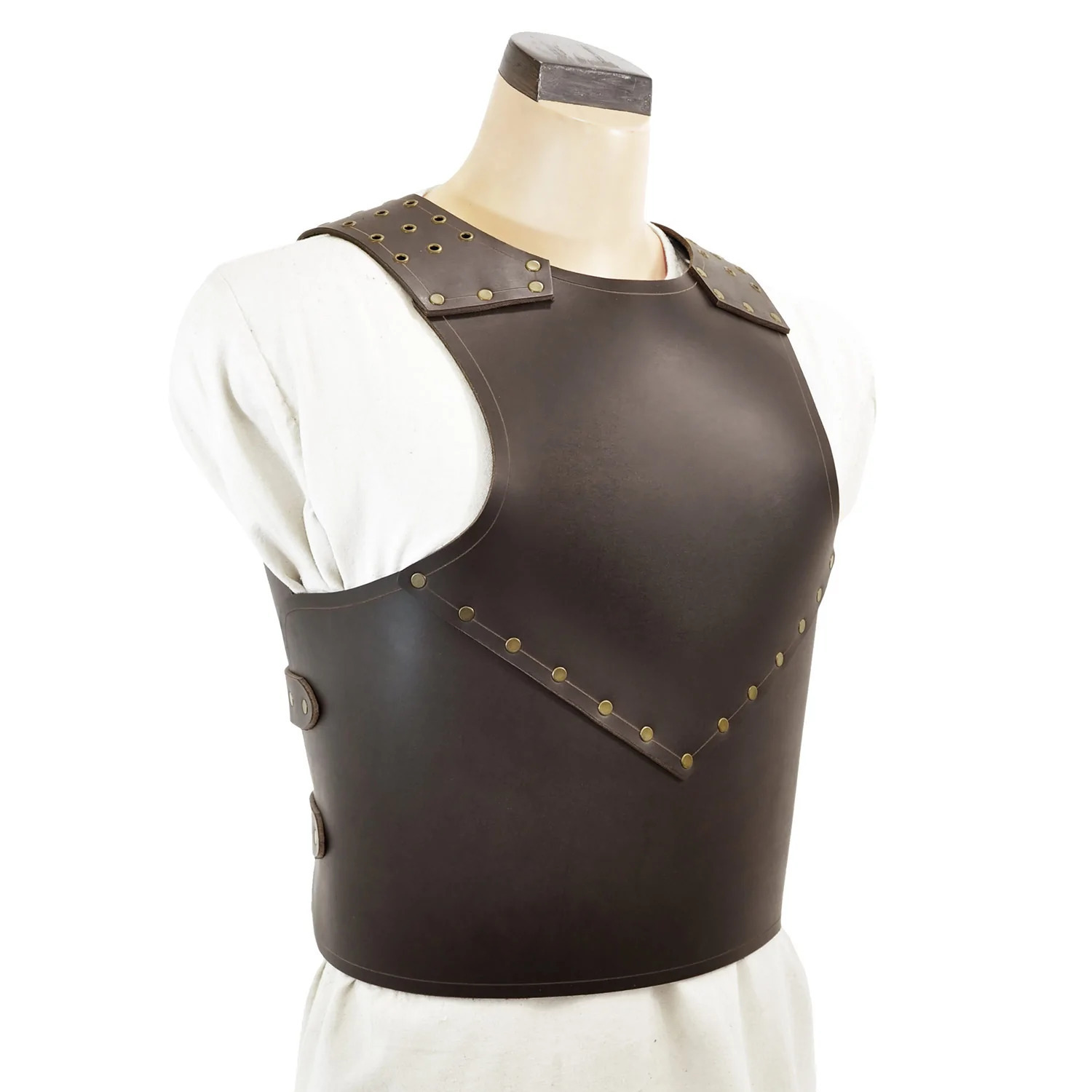 2023 film and television props wholesale European and American retro Medieval Renaissance COSPLAY samurai leather armor chest armor