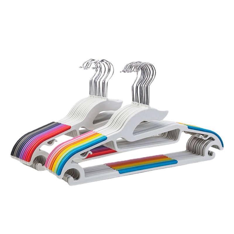 Multi-functional clothes hanger household adult space saving clothes hanger clothing store non-slip clothes hanger bold seamless wholesale