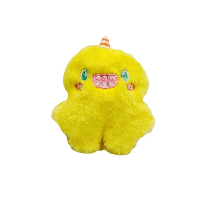 アニメのぬいぐるみの小さな怪獣のぬいぐるみのブローチが可愛いです。|undefined