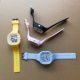 Square Bubble Mart Labubu Watch Silicone Quartz Student Labubu Thailand Cross-border Explosions Cartoon New