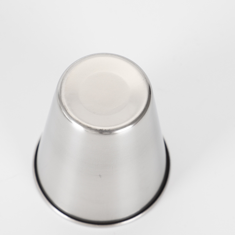 Factory Direct supply outdoor camping 70ml stainless steel wine glass spirits Glass 4 white wine glass wholesale portable cup cover