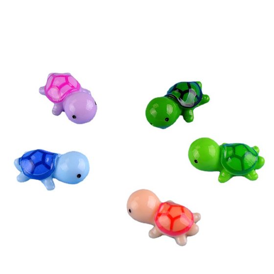 Moss micro landscape ecological bottle five color turtle doll dIY landscaping creative gift