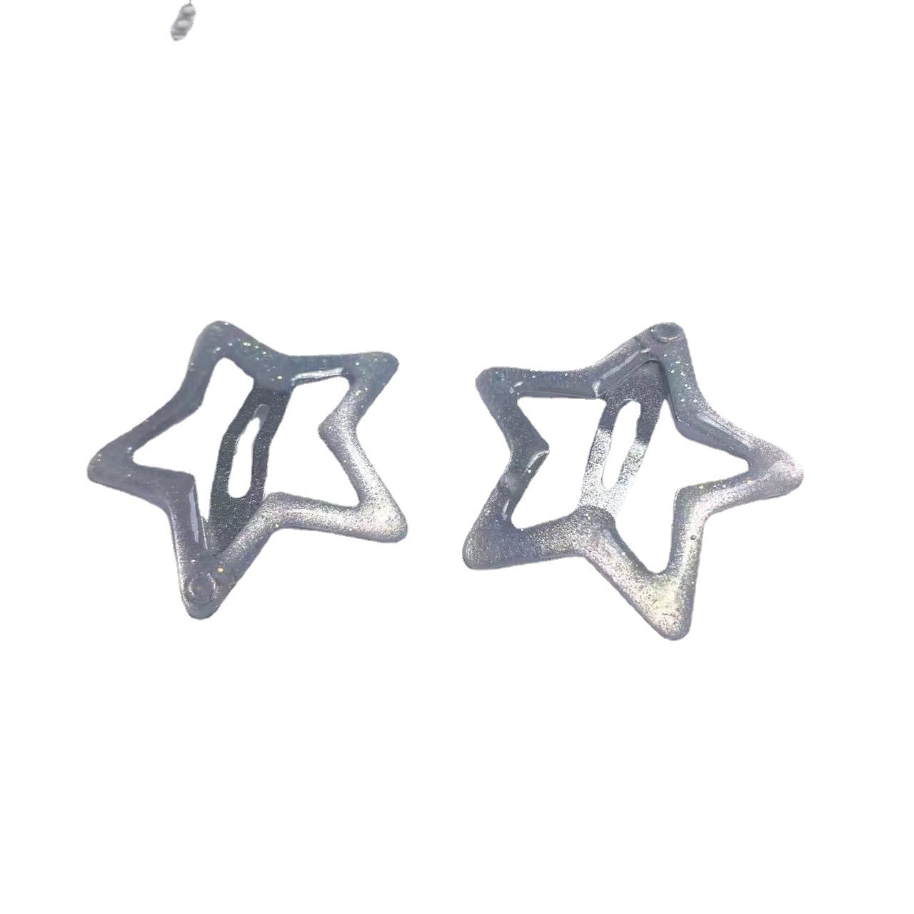 Horquilla de estrella de cinco puntas para mujer, elegante, estilo coreano, estilo dongdaemun, con flequillo lateral, accesorios para el cabello_voghion.com
