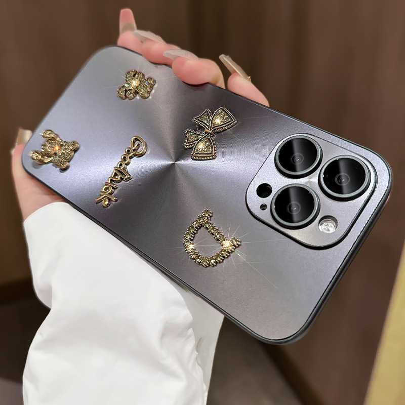 極光適用蘋果15promax手機殼帶鏡頭膜iphone14新款全包防摔13pro高級感小眾plus奢華水鑽12女款網紅潮牌