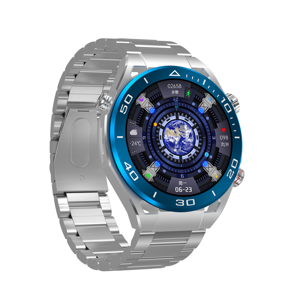 New Cross-border SK4 Smart Watch Waterproof Health Monitoring Sports Watch Bluetooth Call NFC Large Screen Business