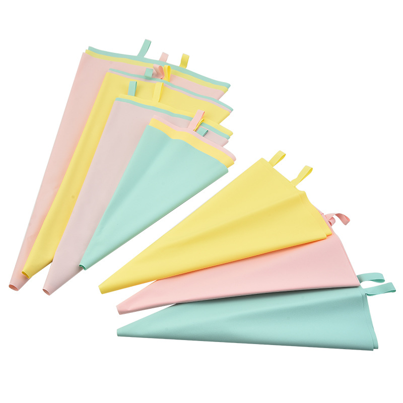 Macarons TPU silicone cream piping bag TPU silicone squeeze bag piping bag set baking tools