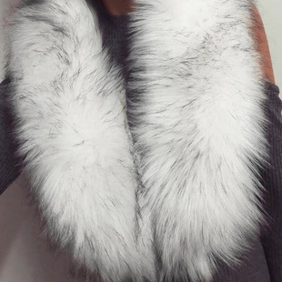 P0025 imitation fur turf collar imitation fox fur collar hat strip straight collar fruit collar imitation fur collar wholesale