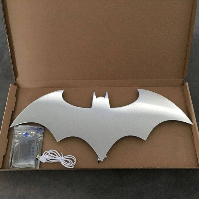 Factory cross-border explosions batman batman LED night light wall lamp home lights superhero atmosphere marker light