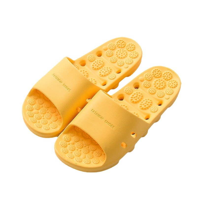 Leaky Bathroom Slippers for Women Summer Hotel Household Indoor Couple Breathable Quick-drying Hollow-out Home Shower Sandals for Men