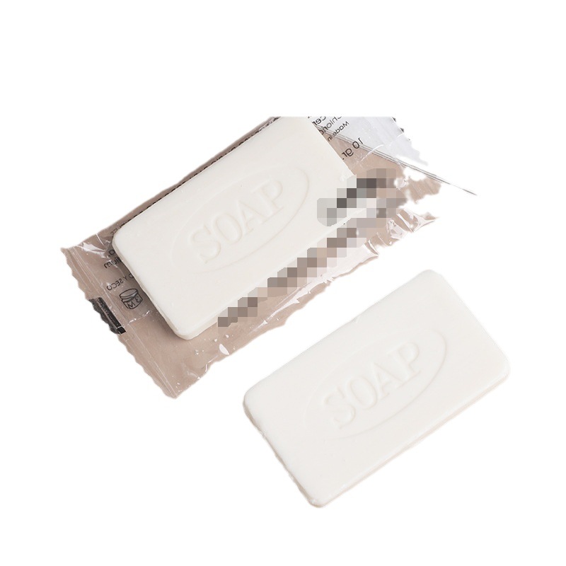 Hotel disposable 8g small soap Inn homestay wash soap portable hand soap square soap batch