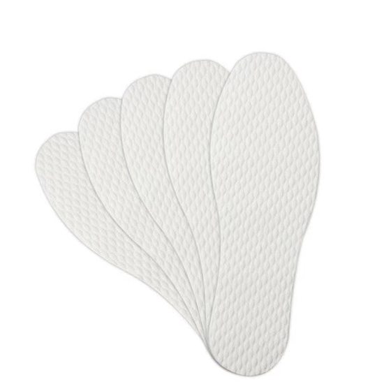 Disposable insole sweat-absorbent deodorant summer sports breathable men's casual shoes military training wash-free thin soft shock-absorbing women