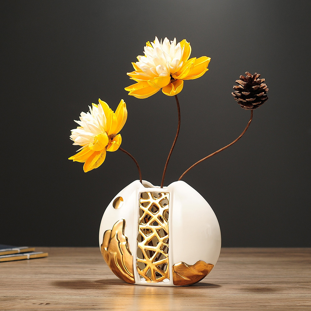 Wholesale TV cabinet wine cabinet decorations desktop deer ornaments ceramic creative home furnishings crafts spot