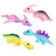 Tiktok same TPR catapult dinosaur toy finger dart dinosaur transmitter children's trick fun little dinosaur