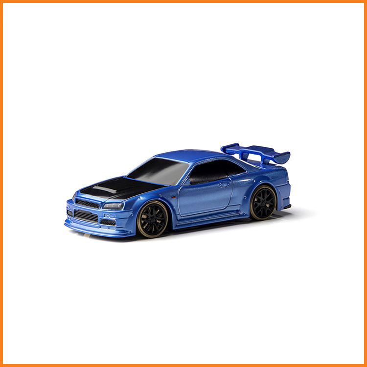 ターボ・レーシングc64リモートコントロールドリフト車1:76 rcミニフルスケール内蔵ジャイロスコープ|undefined