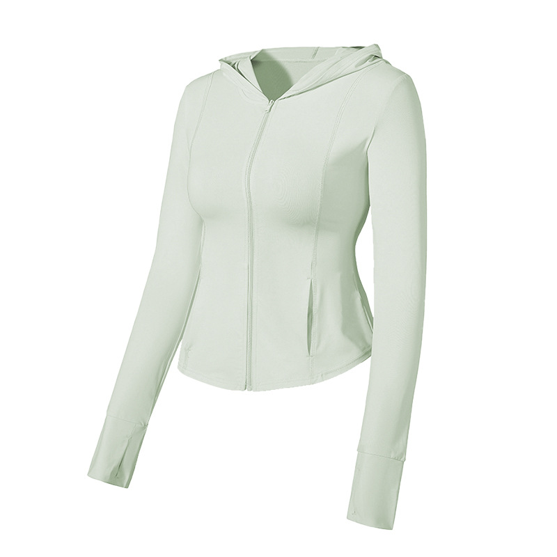 Aidi Slim-fit Sunscreen Clothing Summer UV-resistant Jacket Thin Waist Slimming Ice Silk Cool Quick-drying Breathable Sunscreen Clothing