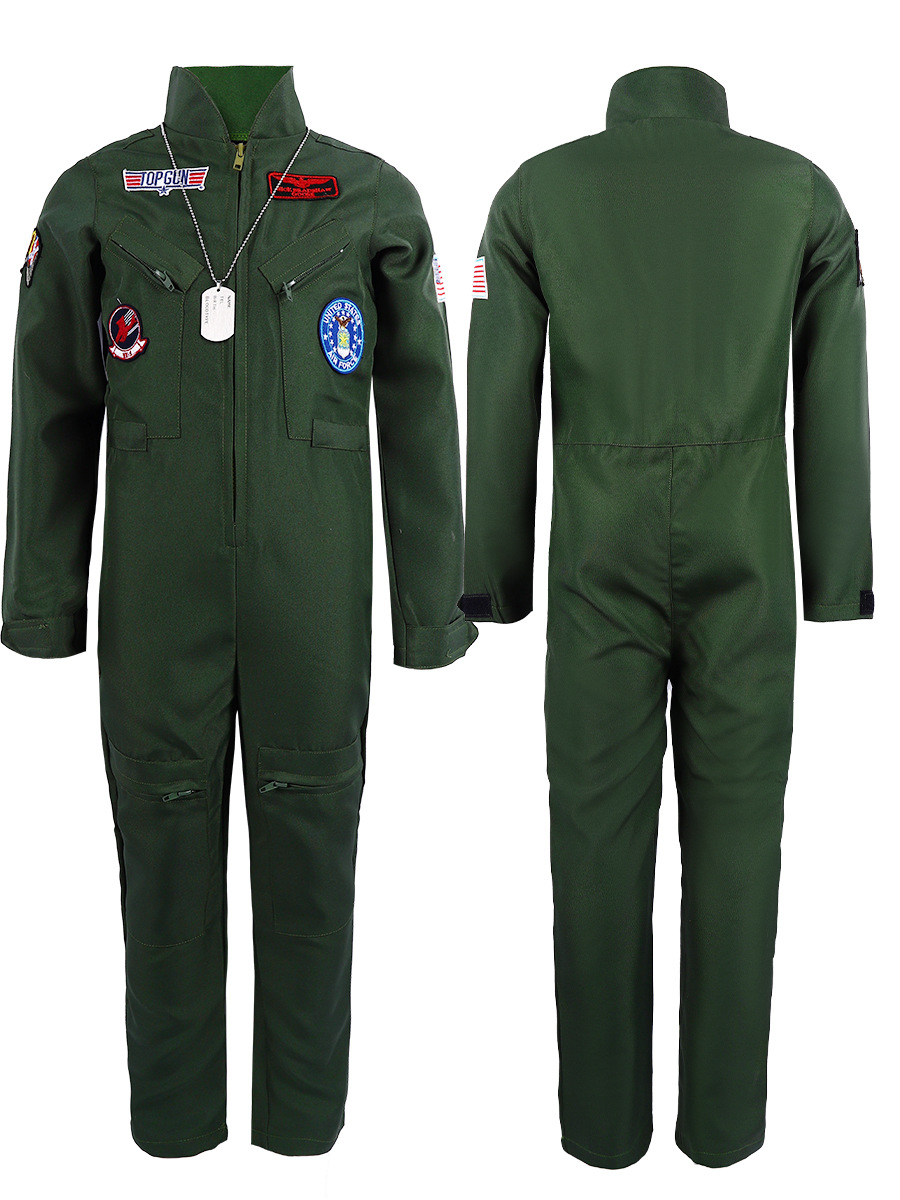 萬聖節軍綠壯志凌雲飛行員制服酒吧派對運動會團體表演舞台服