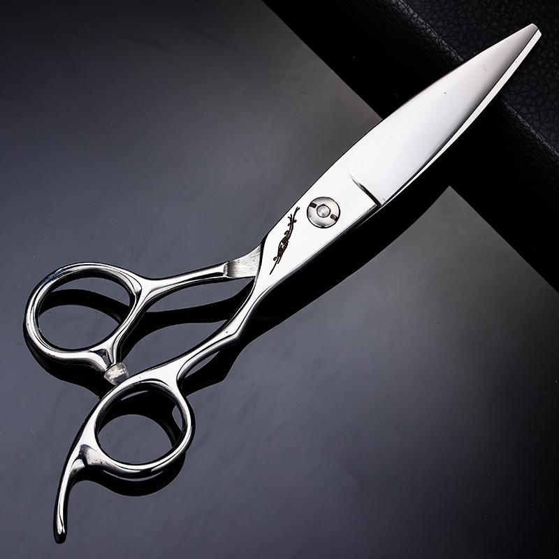 A generation of professional large favorably 440c hair scissors hair stylist professional tooth scissors seamless barber salon scissors