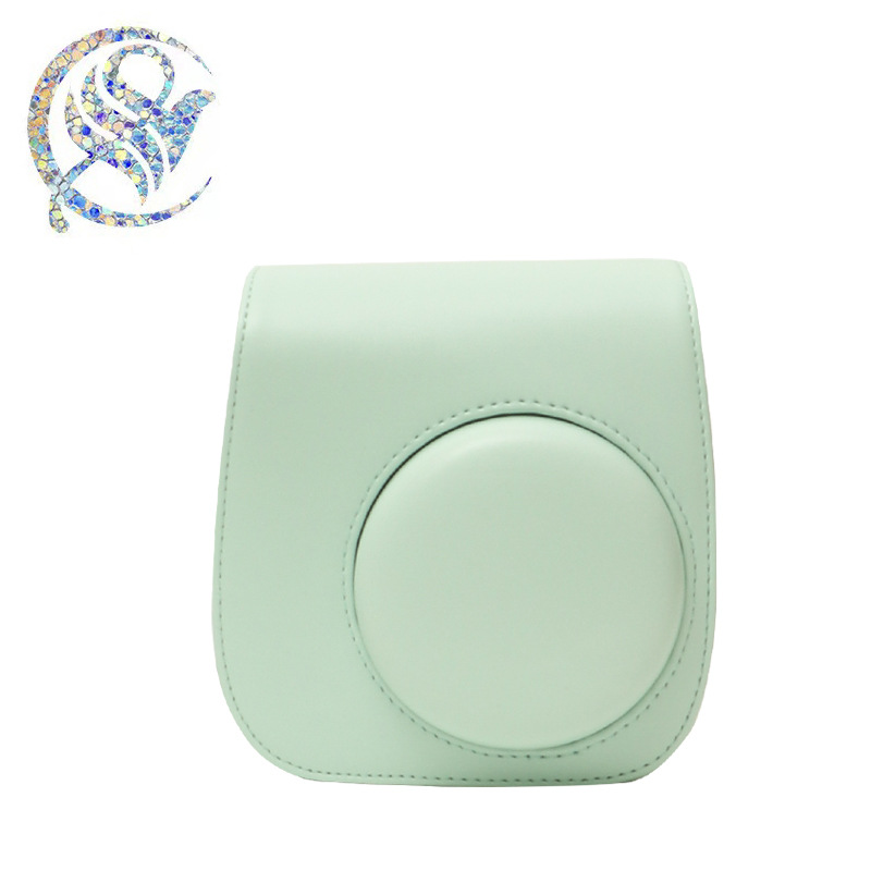 [Factory stock supply] polo MINI12 solid color retro camera bag INSTAX solid color camera bag