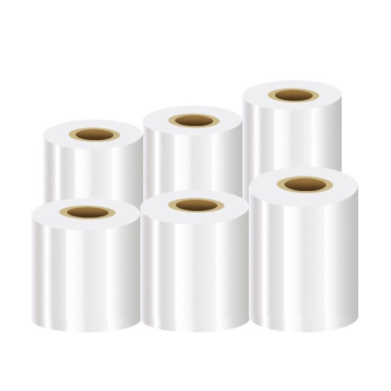 pe small wrapping film 5cm small roll transparent packing film stretch film 10cm plastic packaging film industrial cling film