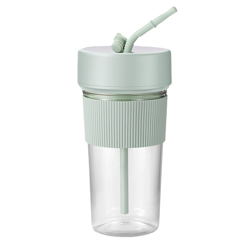 Cross-border Juicer Student Household Juicer with Straw Portable Juice Cup Type Rechargeable Small Juice Cup Wholesale