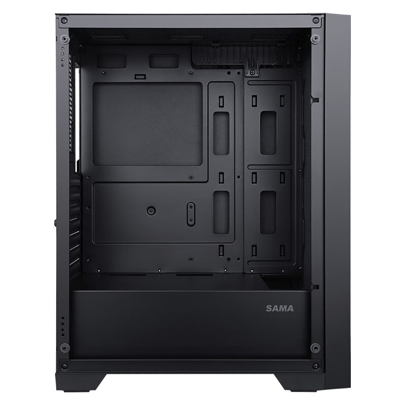 SAMA/First horse god of light black/white computer case support ATX motherboard 240/360 water cooling