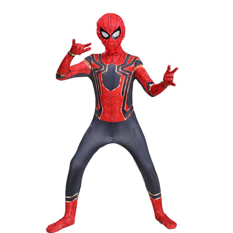 Spiderman Leotard Hero Expedition Adult cosplay Costume Halloween Child Siamese Clothes Miles