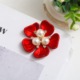 5-flap frosted red