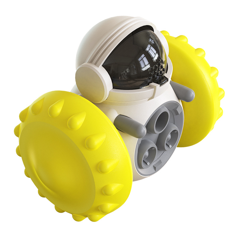 Pet supplies factory wholesale company New Amazon drain tumbler ball balance car dog toys