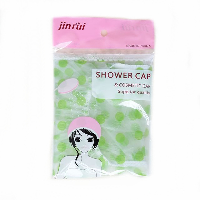 PE waterproof shower cap shampoo cap disposable hair cap shower head set kitchen oil-proof dustproof shower cap cross-border wholesale