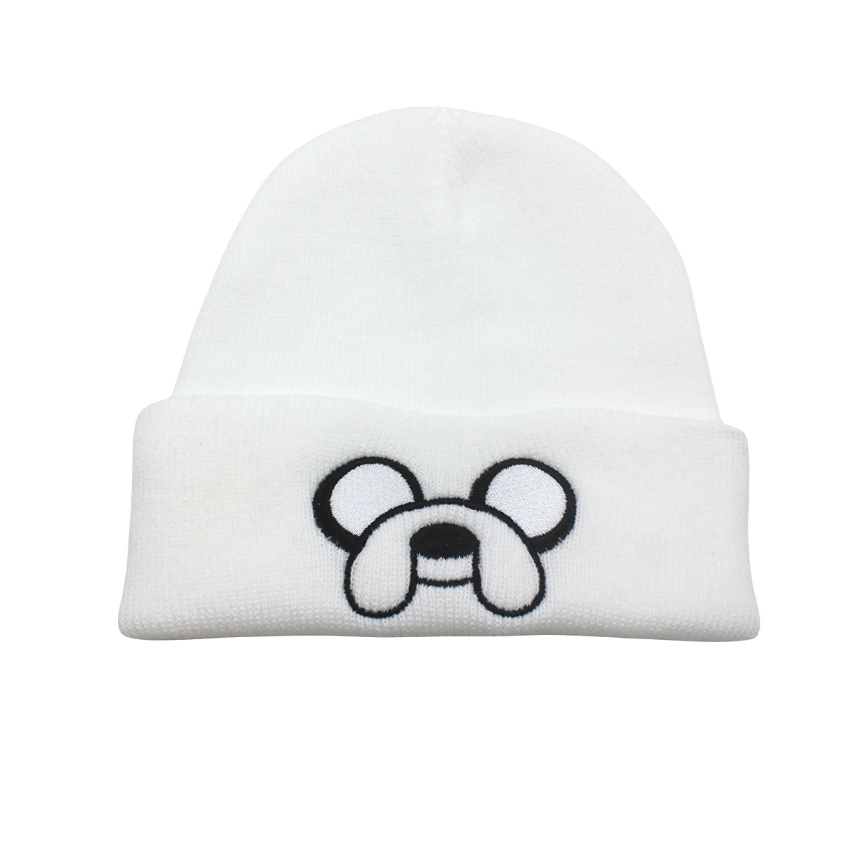 Cross-border new Adventure Time cartoon knitted hat European and American Adventure live treasure Jake pullover wool