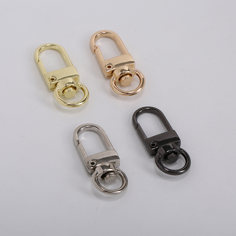 Spot wholesale luggage handbag hardware accessories excellent alloy 3# door buckle key buckle hook buckle color multi-specification full