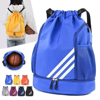 Sports Outdoor Basketball Bag Bundle Pocket Training Bag Large Capacity Fitness Swimming Yoga Backpack Cross-border Hot Sale