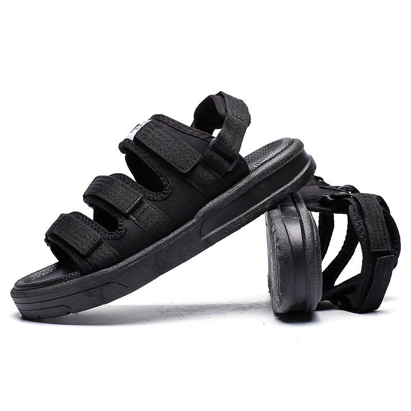Summer Casual Sandals Men's Personalized Trendy Outer Wear Soft Bottom Beach Sandals and Slippers Teenagers Non-slip Vietnamese Men's Slippers