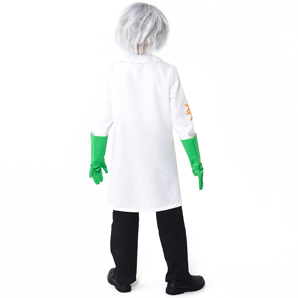 Cross-border supply crazy Frankenstein laboratory scientist work clothes children play house professional performance clothes