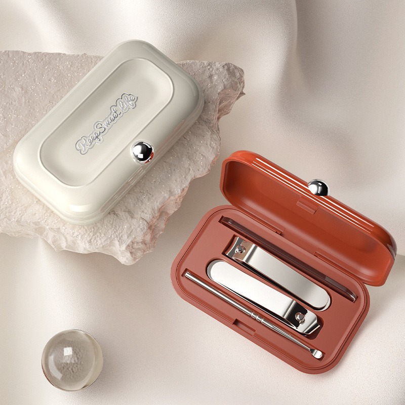 New stainless steel nail clippers full set nail kit nail clippers suit nail clippers four pieces suit