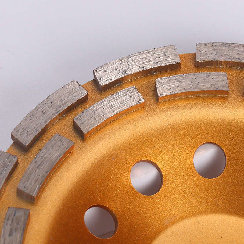 Factory 100 bevel gear middle pitch diamond grinding wheel metal grinding sheet concrete grinding disc floor grinding sheet