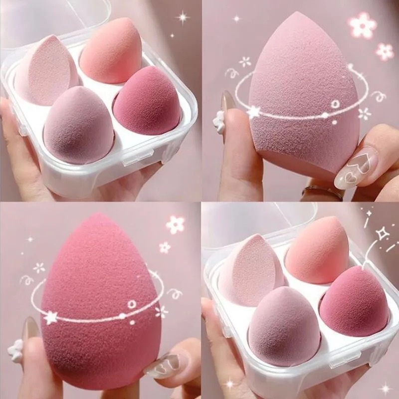Li Jiaqi beauty makeup eggs do not eat powder makeup powder puff sponge super soft air cushion powder puff storage dry and wet dual-use makeup eggs