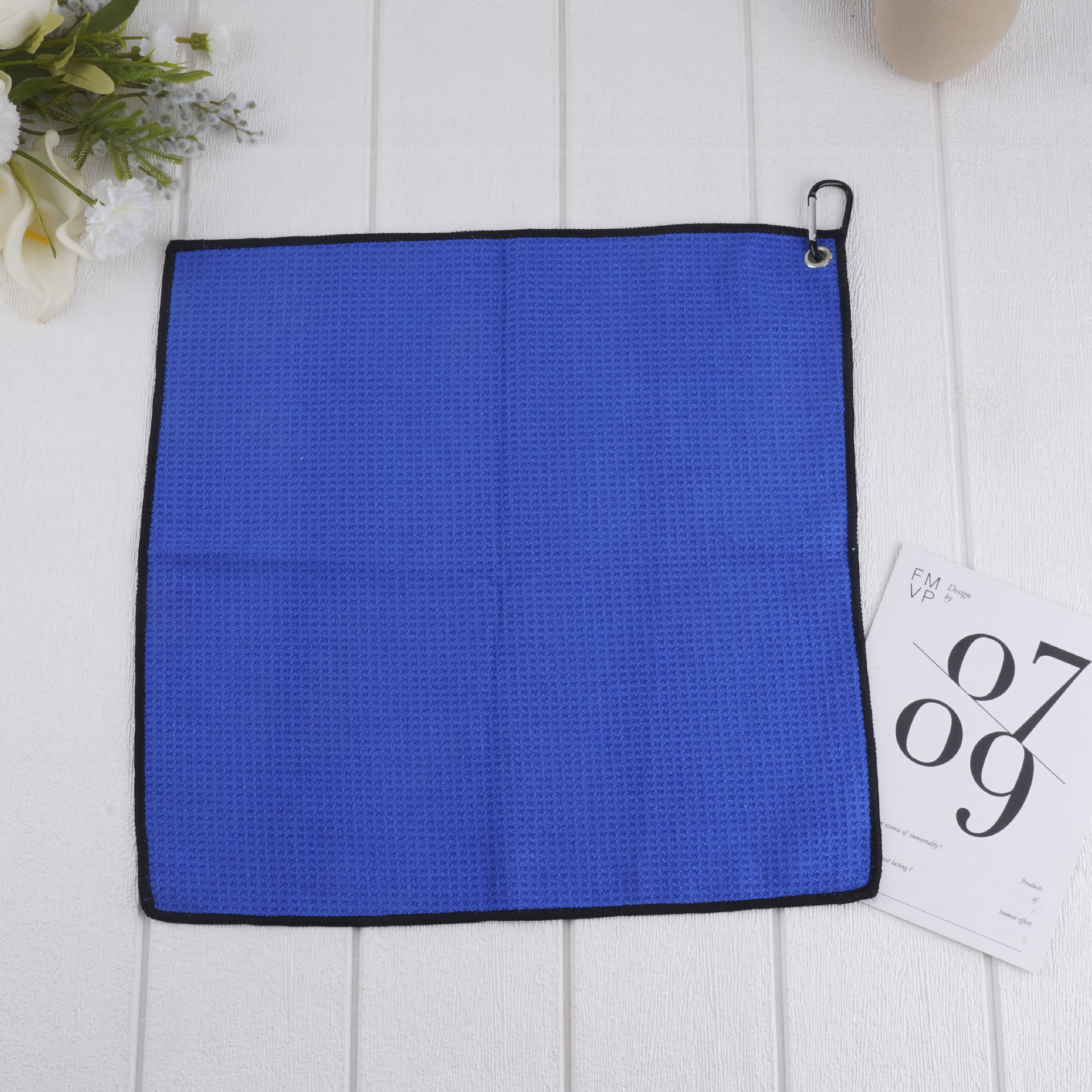 Microfiber towel waffle running sports towel golf towel coffee machine cloth Golf Towel