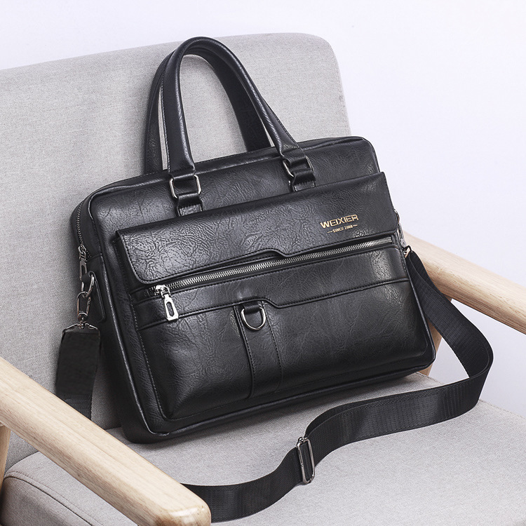 Men's handbag Shoulder Bag Retro Men's Bag Briefcase Business Computer Bag Men's Messenger Bag
