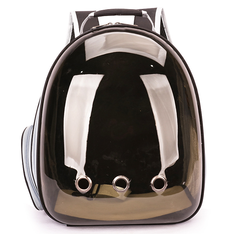 Factory wholesale panoramic side opening transparent pet backpack out carrying bag cat bag dog bag space pet backpack