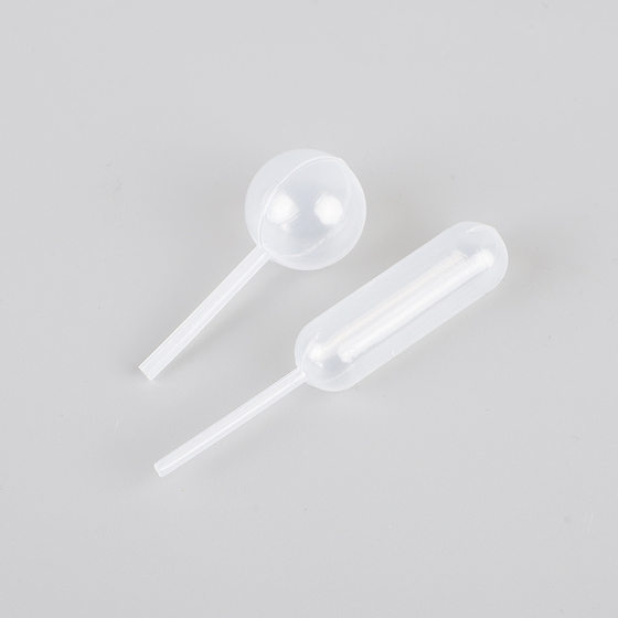 Baking special love shaped long five-pointed star 4ml plastic dropper cake room cream jam straw